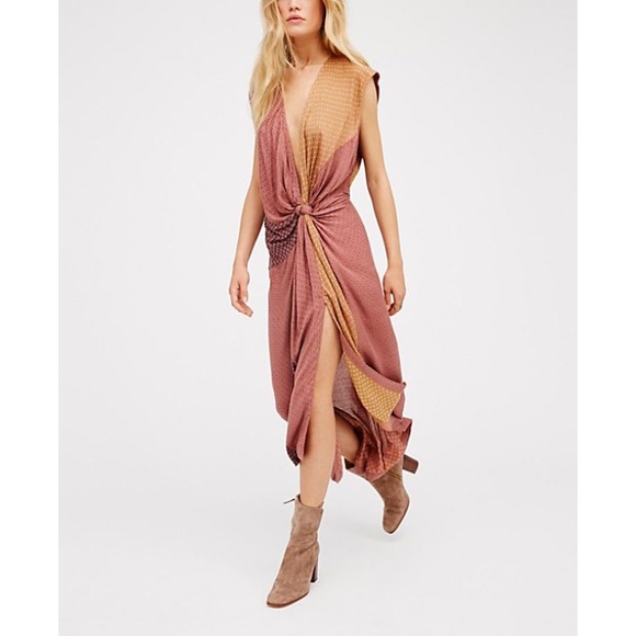 free people x new romantics saville row dress - Picture 2 of 4